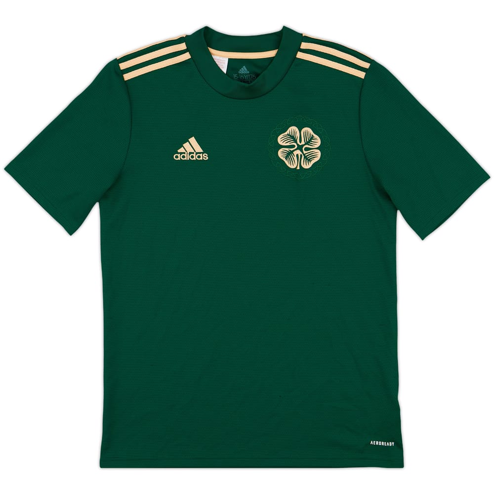 2021-22 Celtic Away Shirt - 8/10 - (XL.Boys)