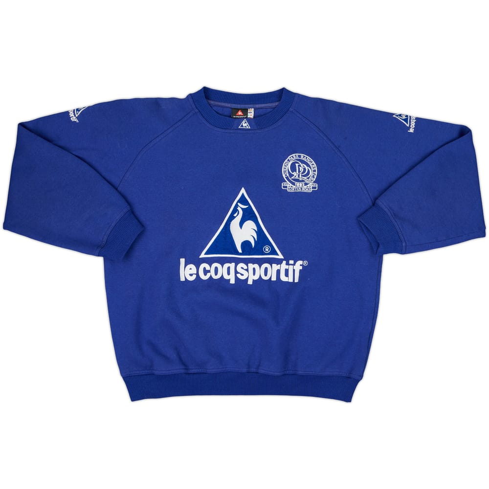 2000-01 Queens Park Rangers Le Coq Sportif Sweat Top - 9/10 - (M)