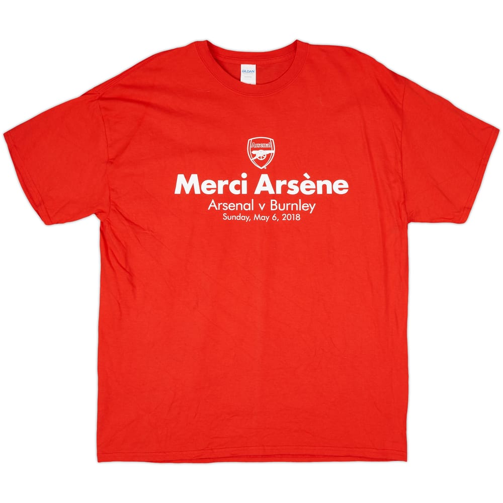 2018 Arsenal "Merci Arsene" Tee - 8/10 - (XL)