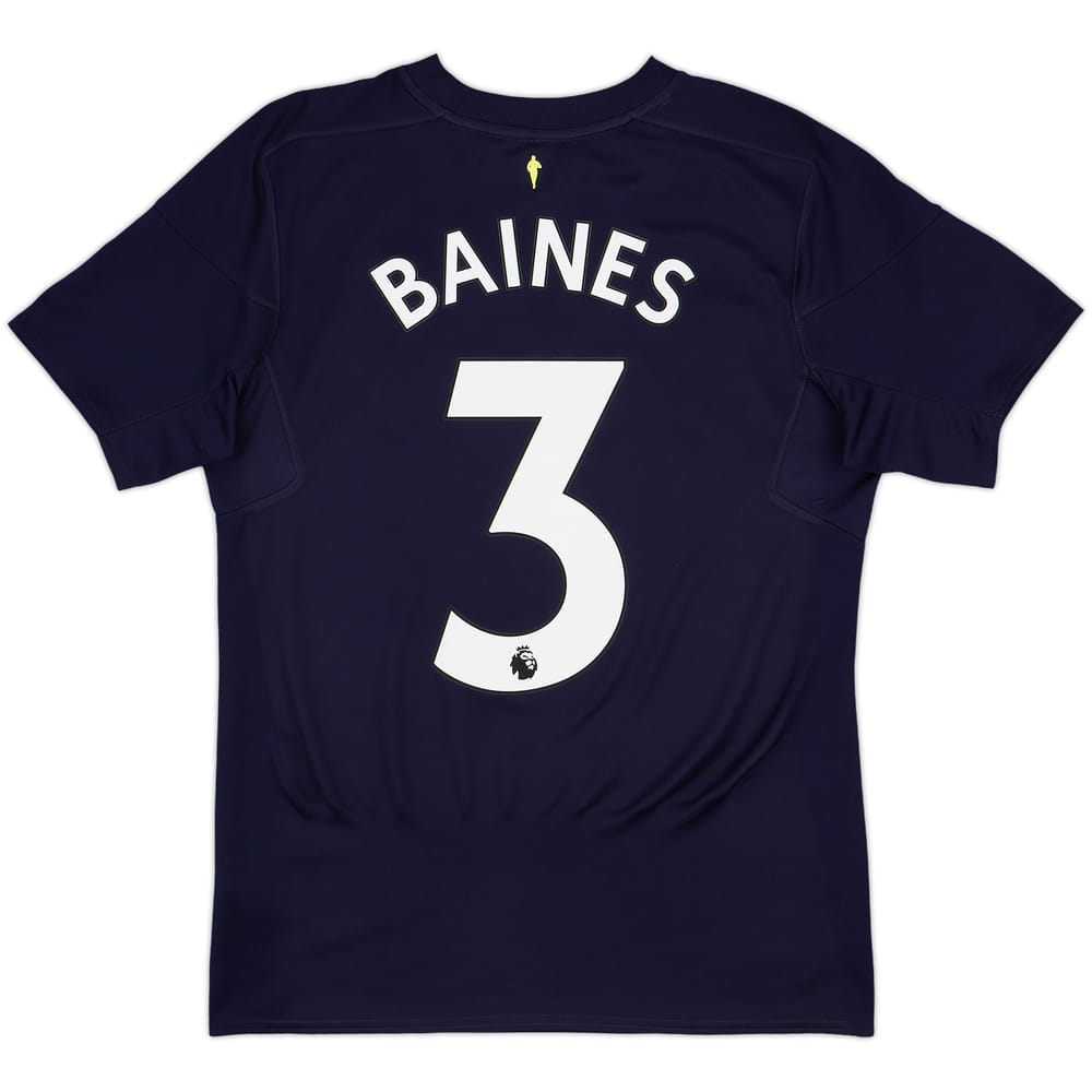 2017-18 Everton Third Shirt Baines #3 - 8/10 - (S)