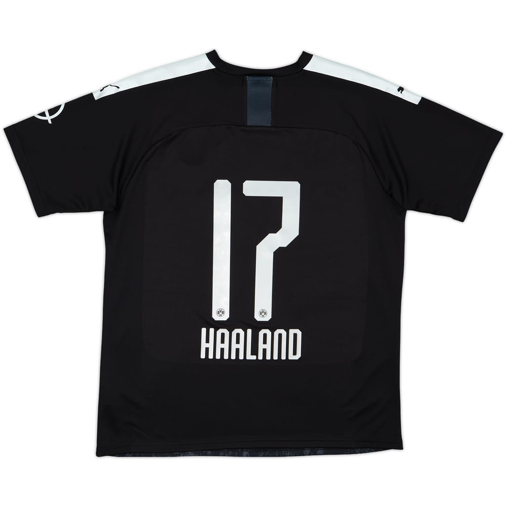 2019-20 Borussia Dortmund Away Shirt Haaland #17 - 10/10 - (L)