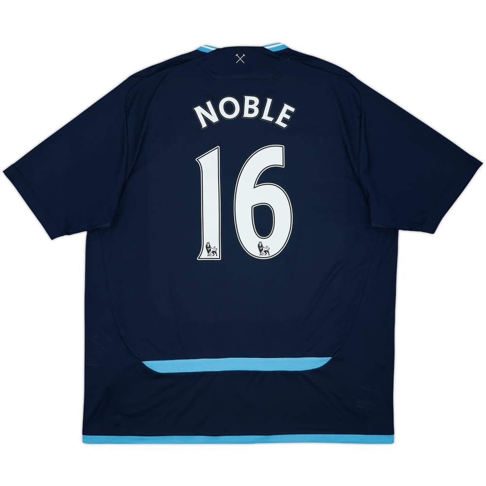 2009-10 West Ham Away Shirt Noble #16 - 9/10 - (XXL)