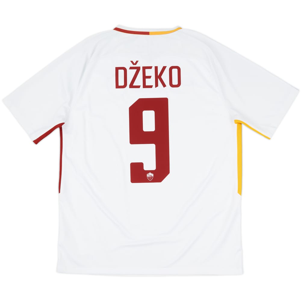 2017-18 Roma Away Shirt Dzeko #9 - 8/10 - (L)