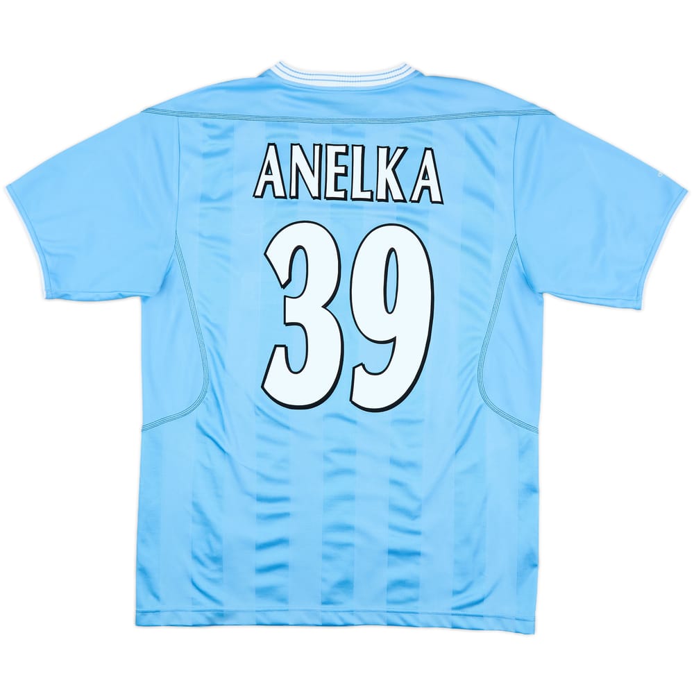 2003-04 Manchester City Home Shirt Anelka #39 - 8/10 - (M)