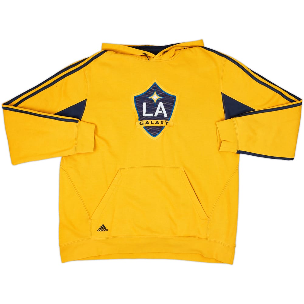 2011 LA Galaxy adidas Hooded Sweat Top - 8/10 - (XL)