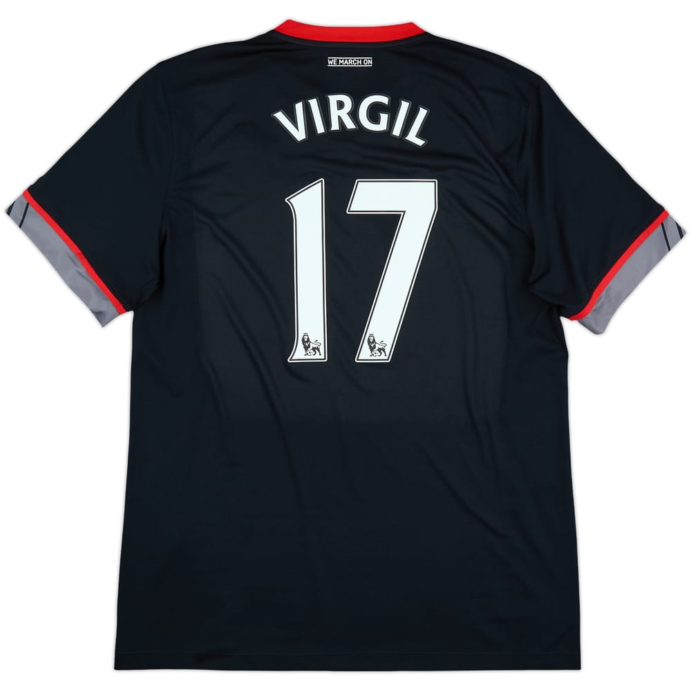 2016-17 Southampton Away Shirt Virgil #17 - 10/10 - (XL)