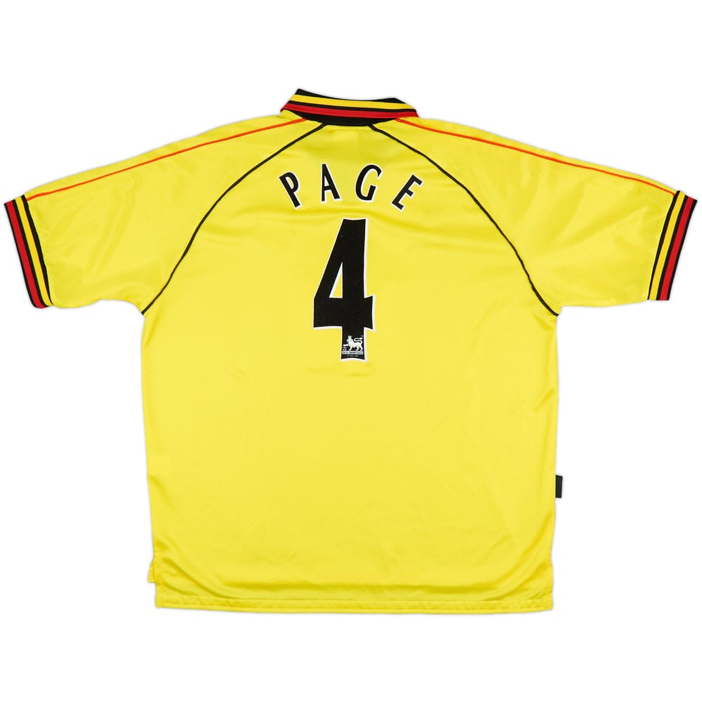 1999-01 Watford Home Shirt Page #4 - 8/10 - (XL)