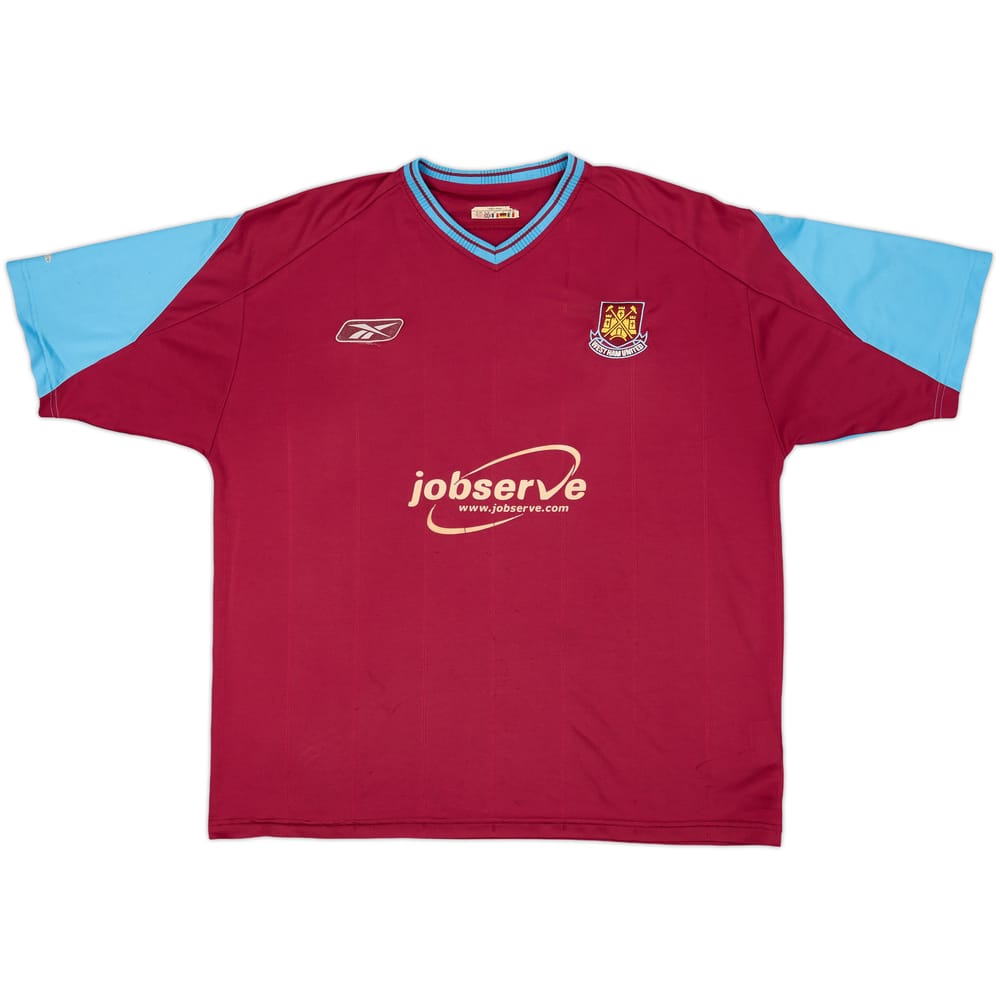 2003-05 West Ham Home Shirt - 4/10 - (XL)