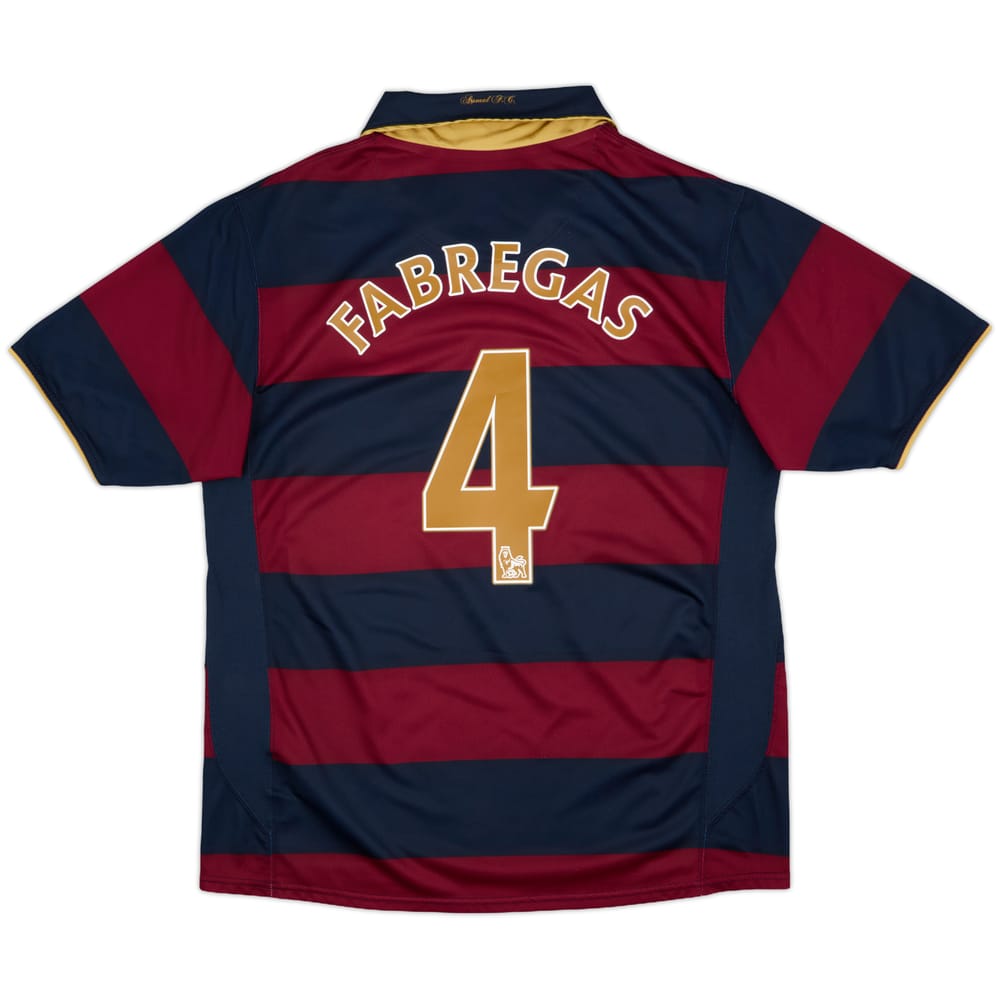 2007-08 Arsenal Third Shirt Fabregas #4 - 9/10 - (L)