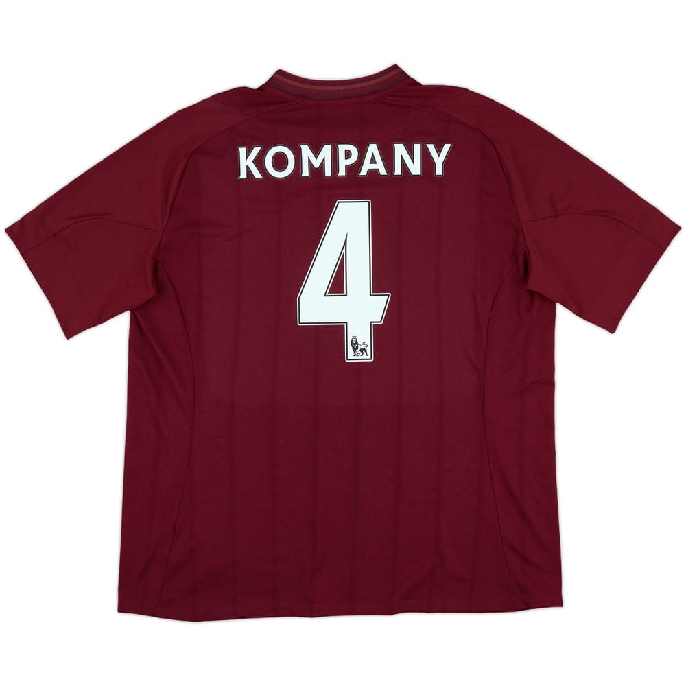 2012-13 Manchester City Away Shirt Kompany #4 - 7/10 - (XXL)