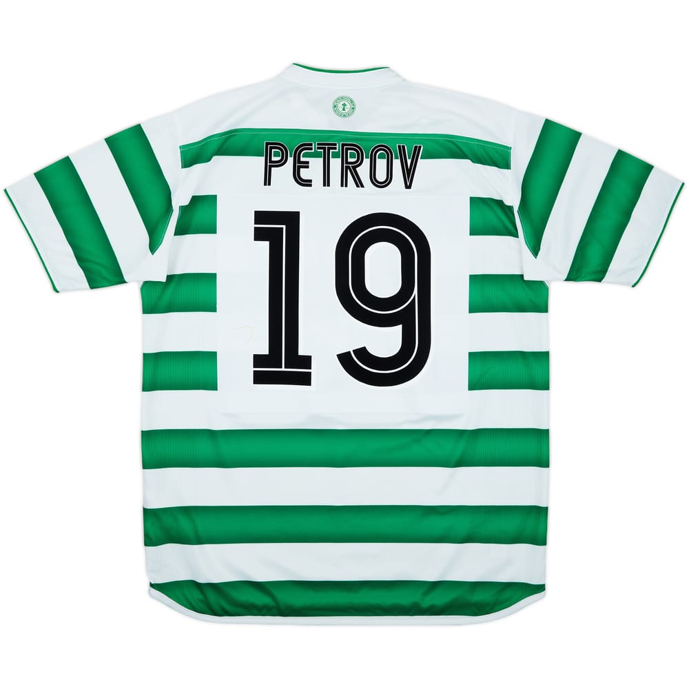 2003-04 Celtic Home Shirt Petrov #19 - 6/10 - (L)