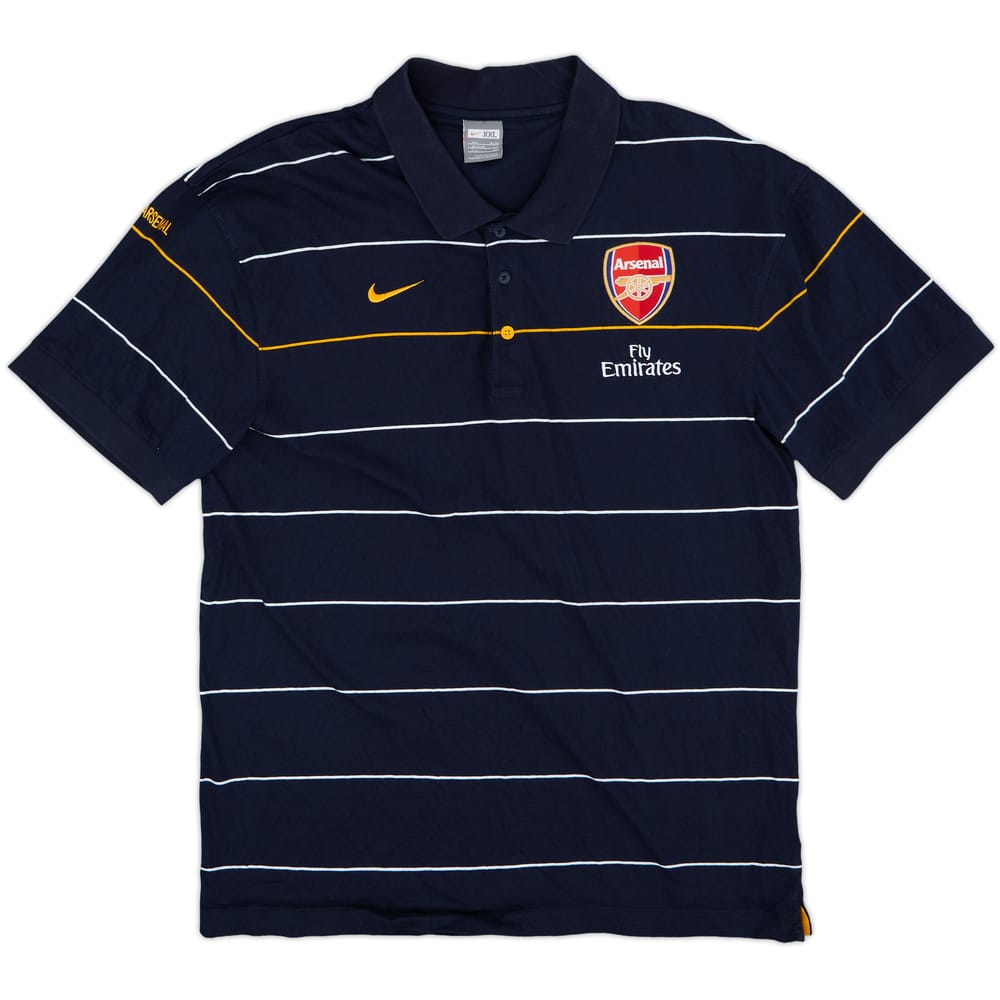 2008-09 Arsenal Nike Polo Shirt - 8/10 - (XXL)