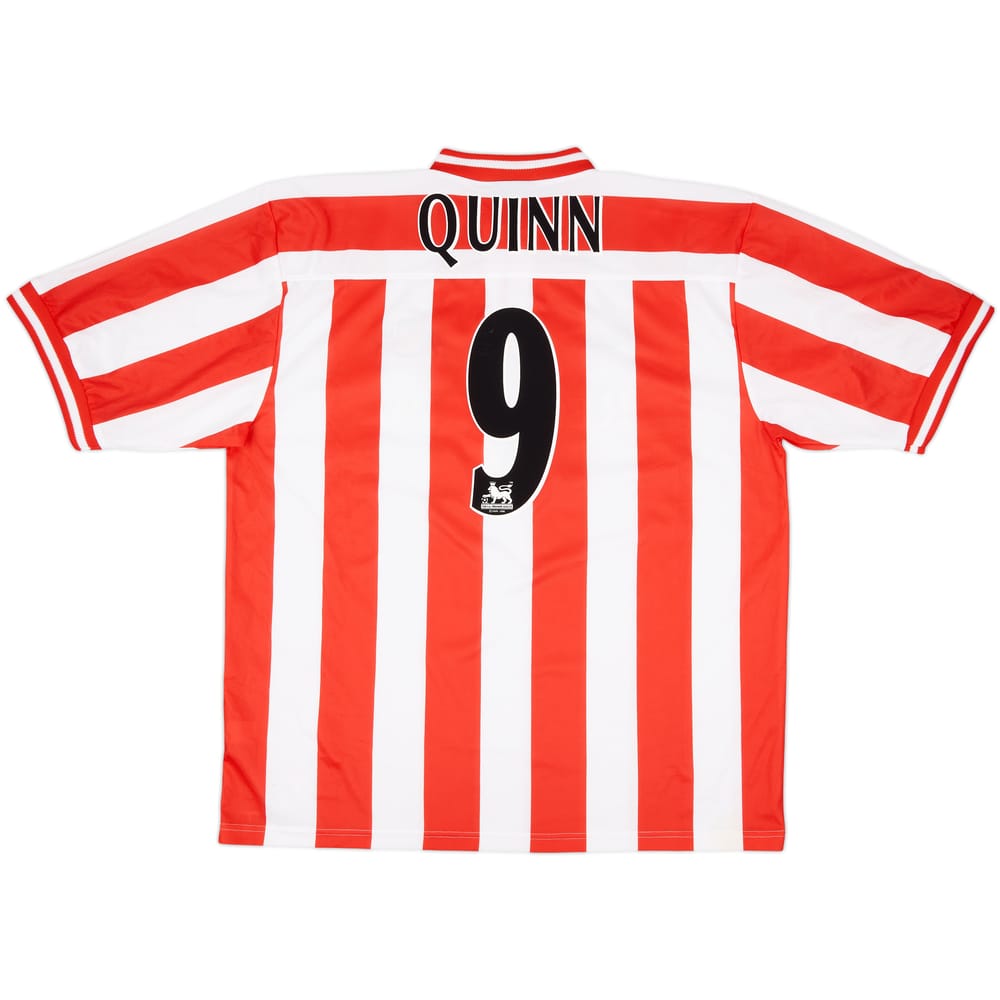 1999-00 Sunderland Home Shirt Quinn #9 - 7/10 - (XXL)