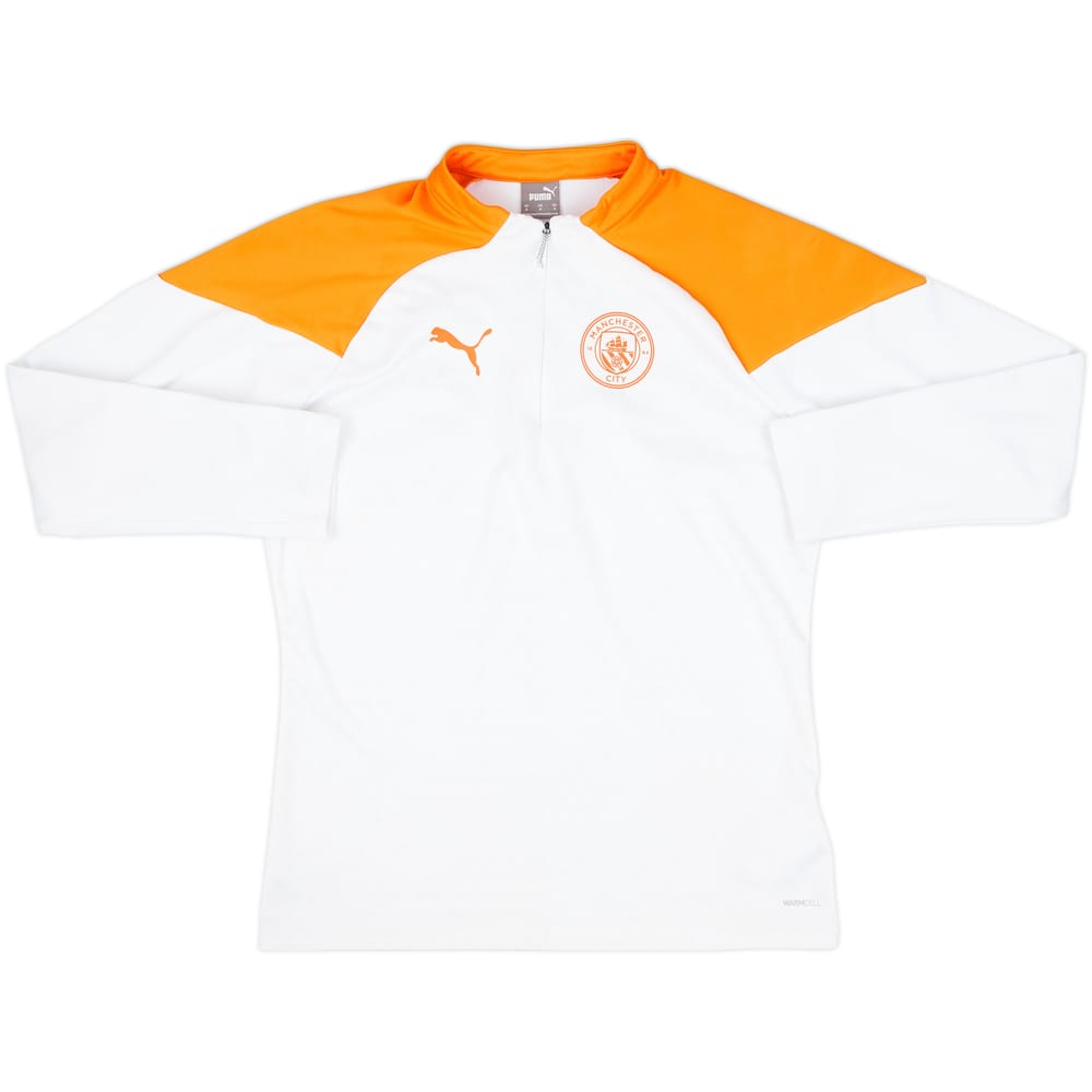2023-24 Manchester City Puma 1/4 Zip Drill Top - 8/10 - (M)