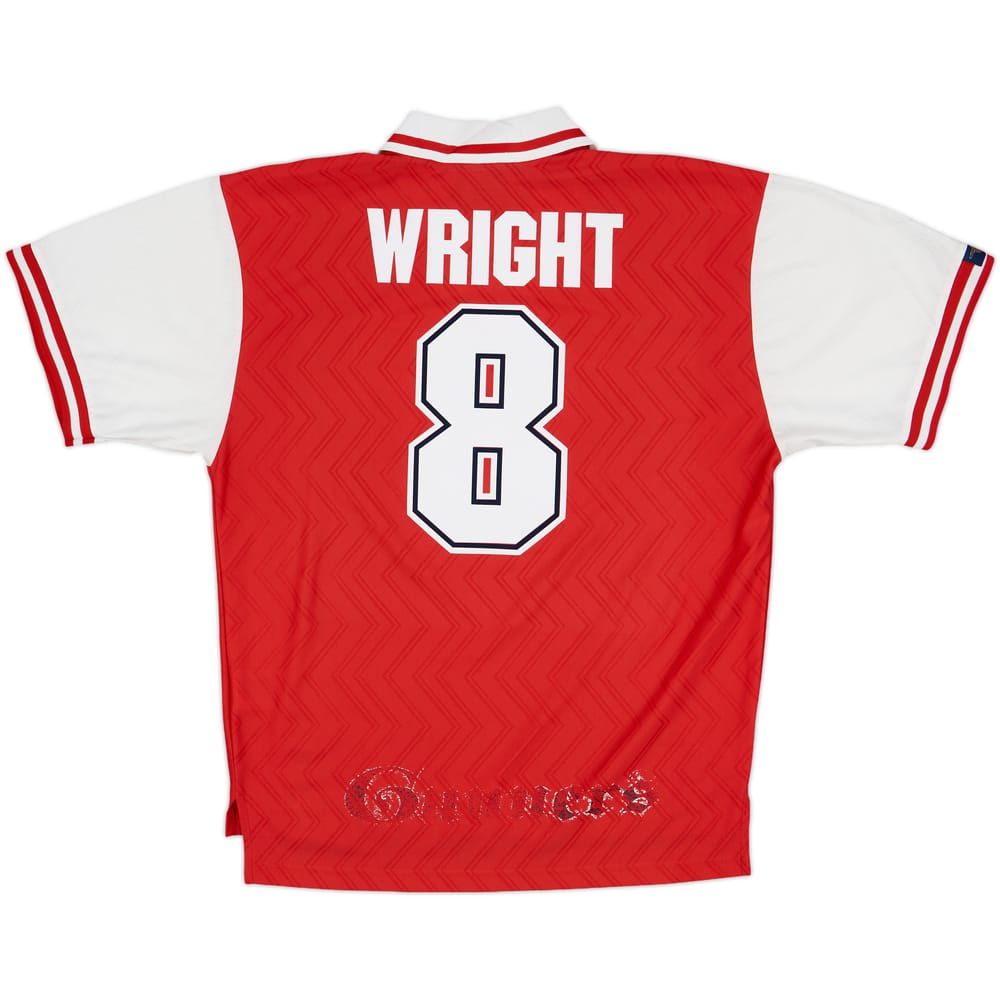 1996-98 Arsenal Home Shirt Wright #8 - 6/10 - (XL)