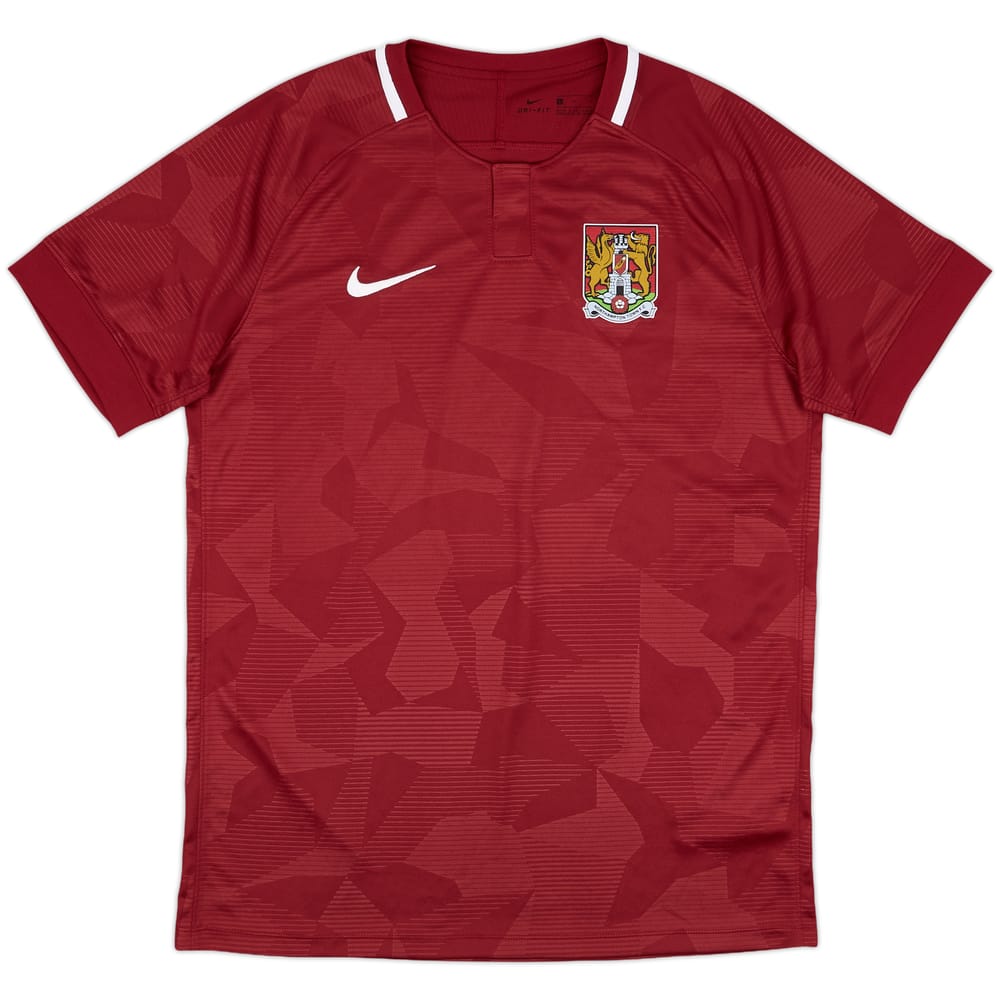 2018-19 Northampton Home Shirt - 10/10 - (L)