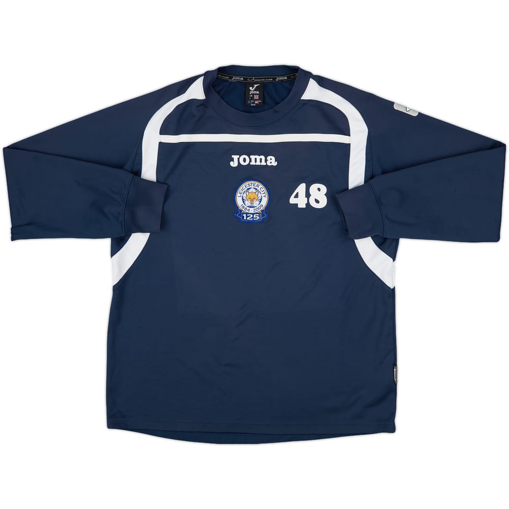2009-10 Leicester Player Issue Joma Sweat Top #48 - 8/10 - (L)