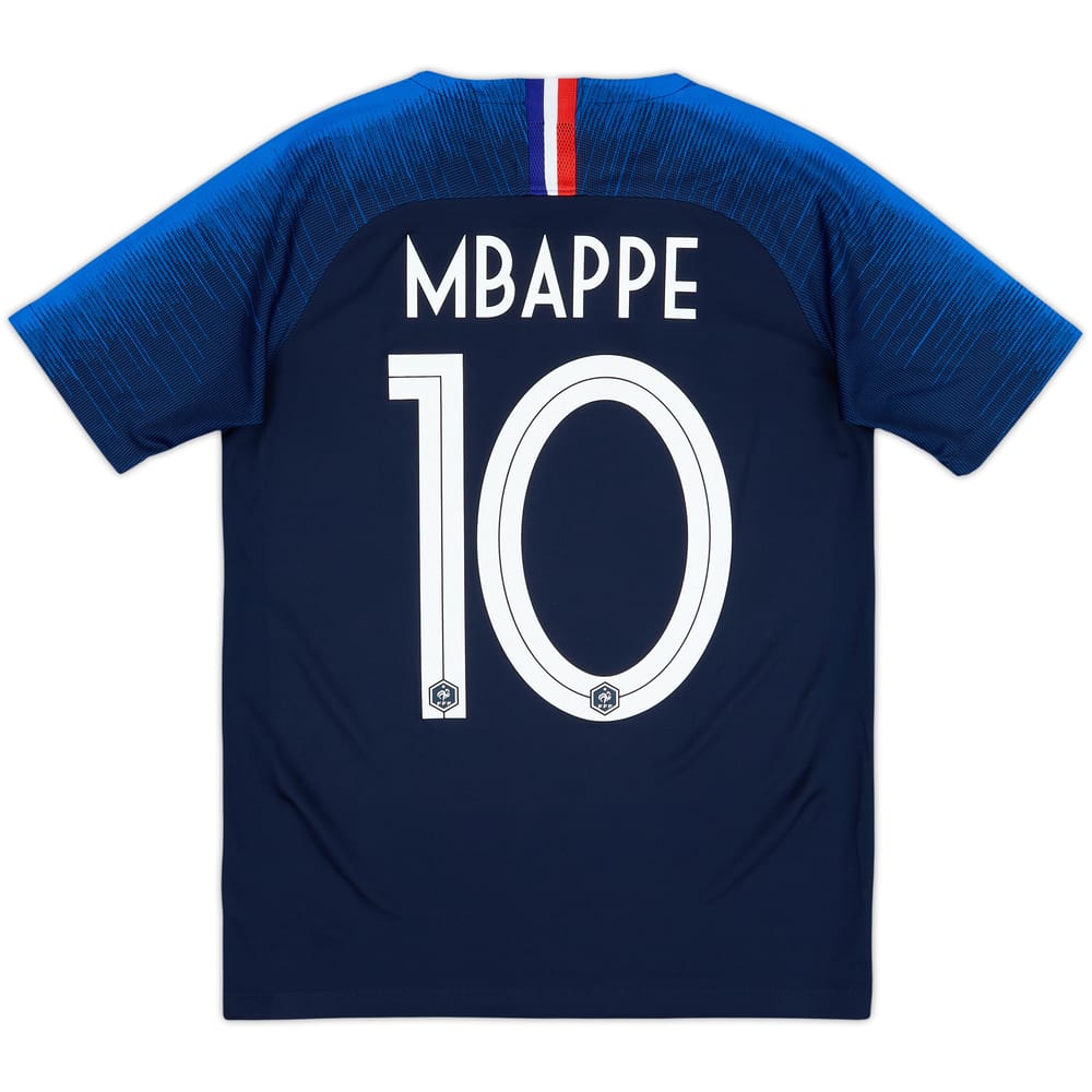 2018 France Home Shirt Mbappe #10 - 9/10 - (XL.Boys)