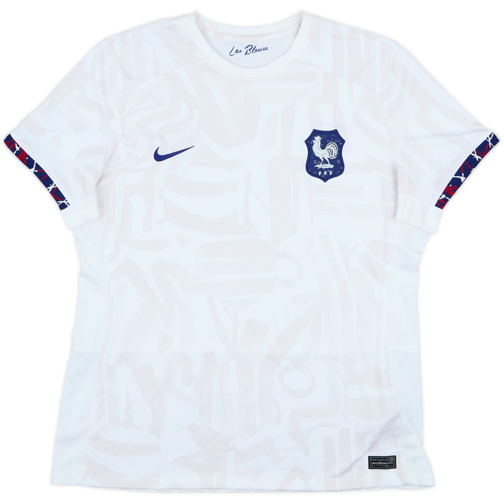 2023-24 France Women's Away Shirt - 8/10 - (Women's XL)