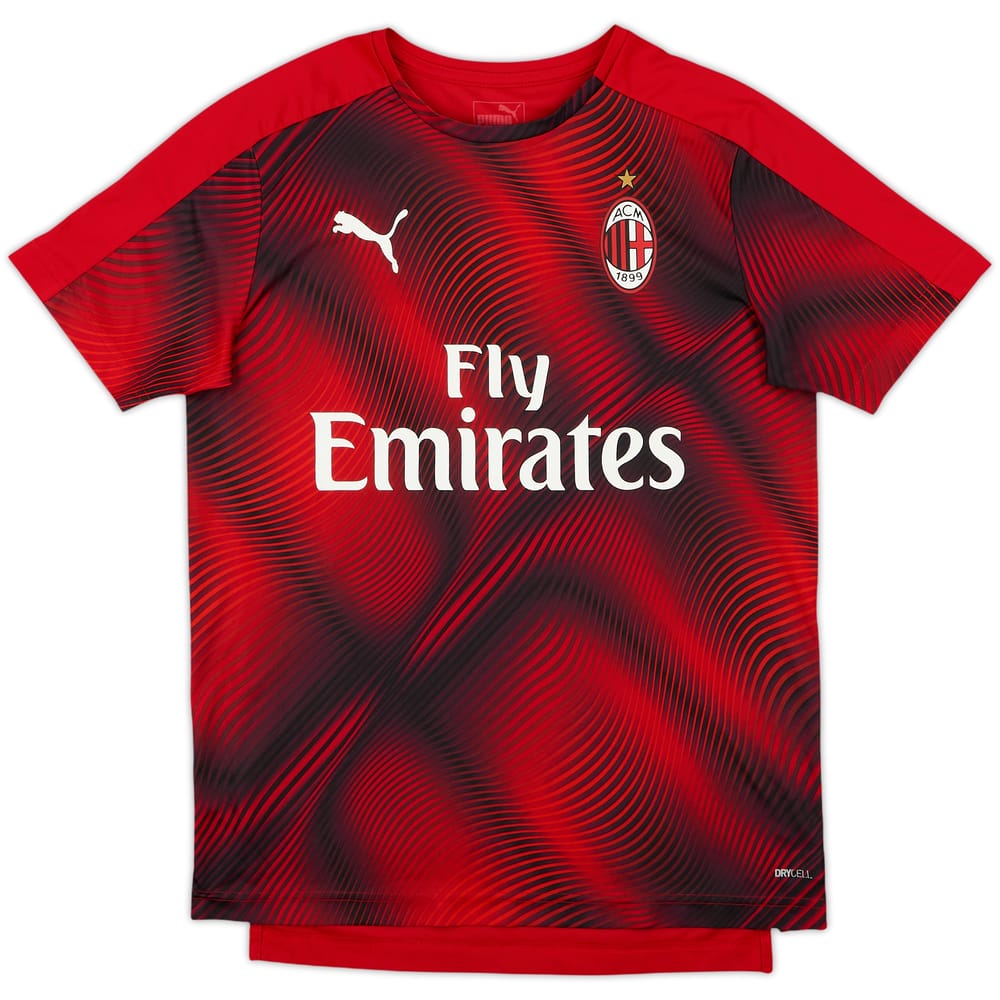 2019-20 AC Milan Puma Training Shirt - 10/10 - (13-14 Years)