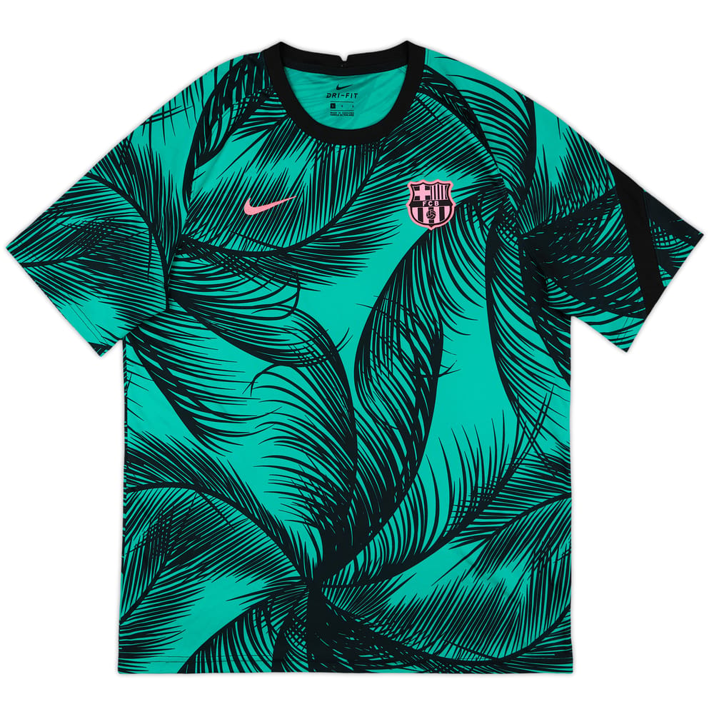 2020-21 Barcelona Nike Training Shirt - 8/10 - (L)