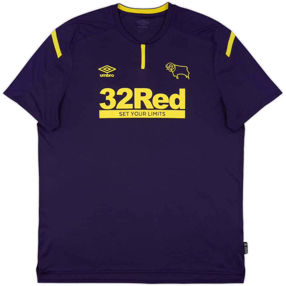 2021-22 Derby County Third Shirt - 9/10 - (3XL)