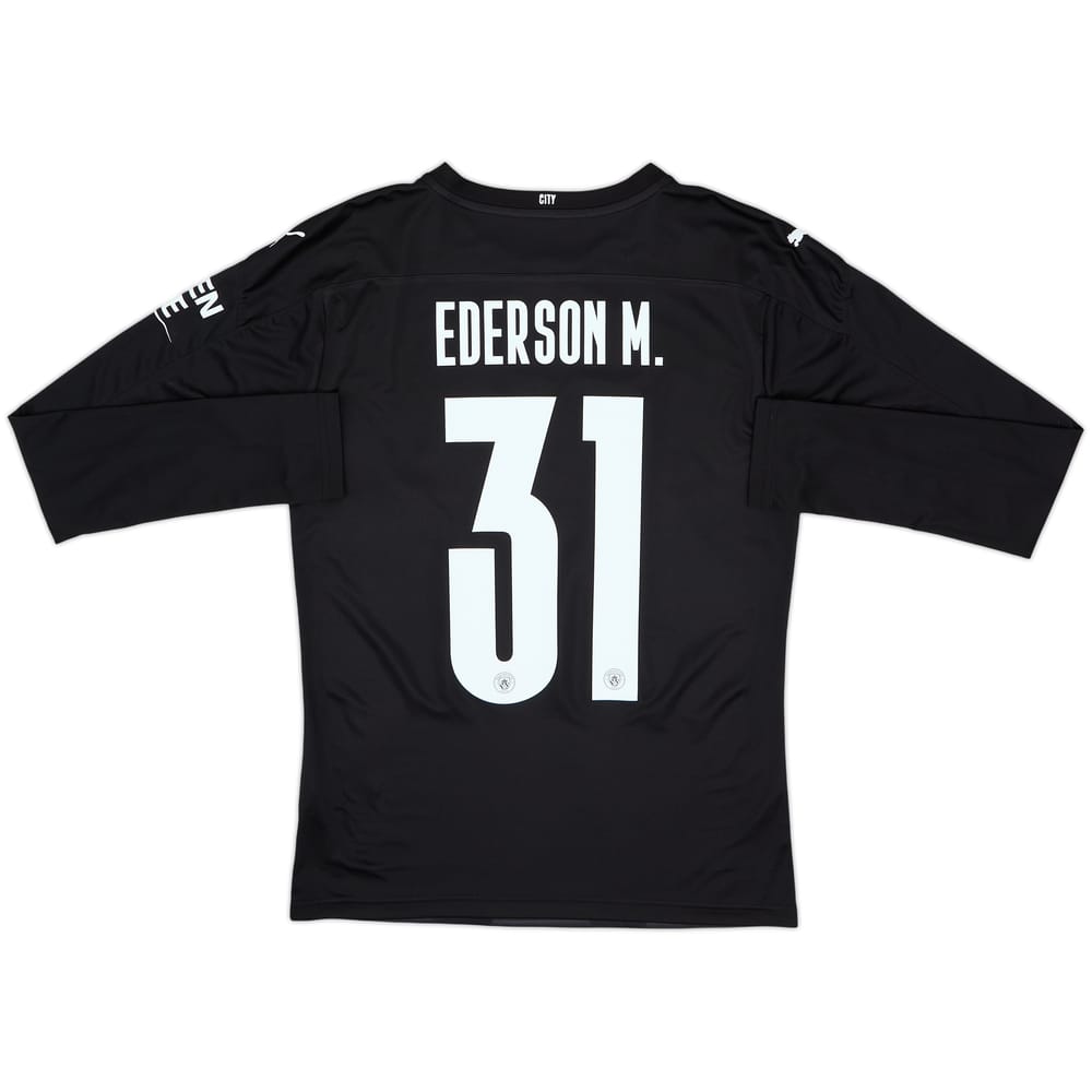2020-21 Manchester City GK Shirt Ederson M. #31 - 7/10 - (S)