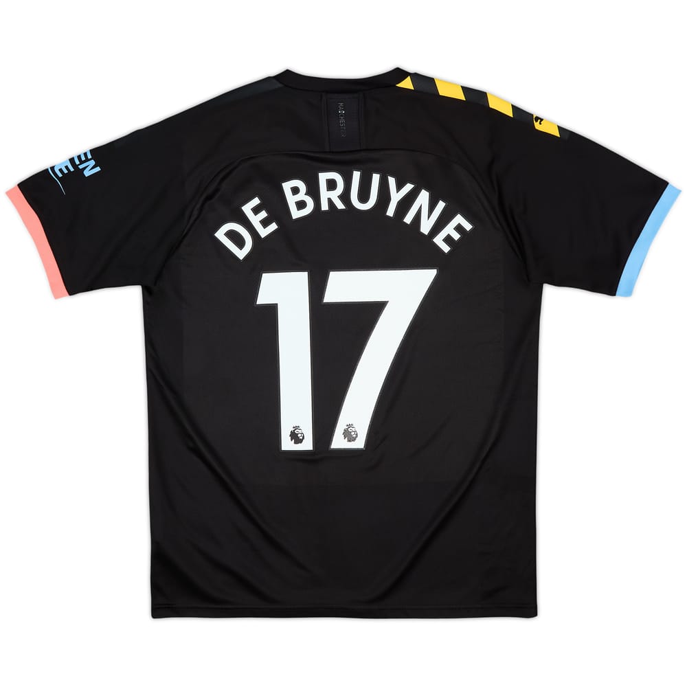 2019-20 Manchester City Away Shirt De Bruyne #17 - 9/10 - (M)