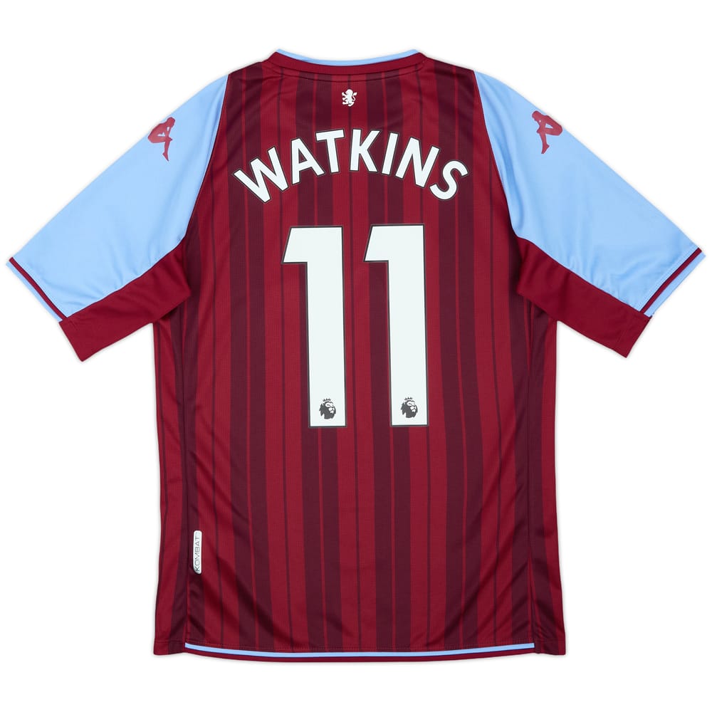 2021-22 Aston Villa Home Shirt Watkins #11 - 8/10 - (S)