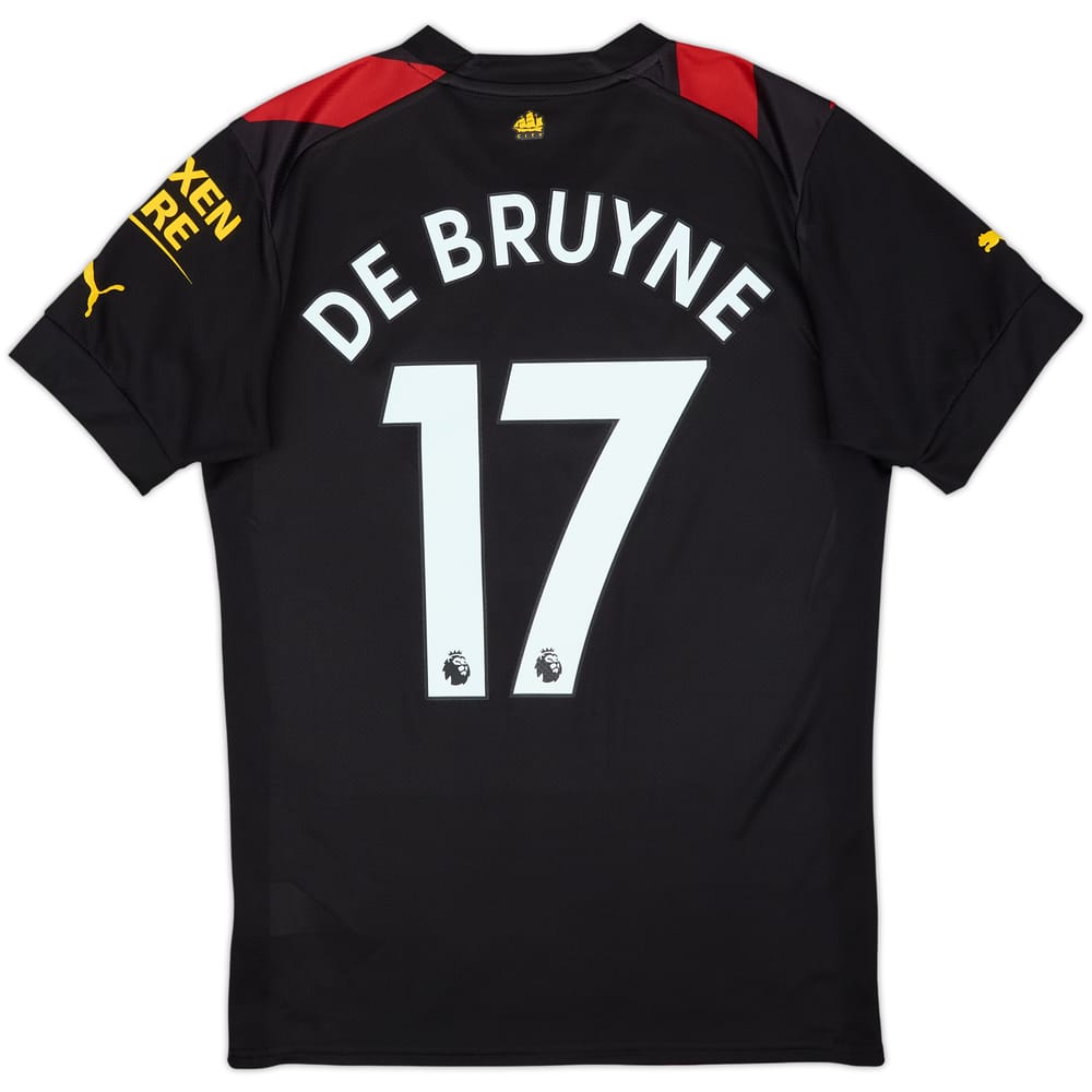 2022-23 Manchester City Away Shirt De Bruyne #17 - 8/10 - (S)