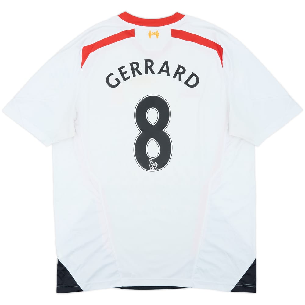 2013-14 Liverpool Away Shirt Gerrard #8 - 6/10 - (XXL)