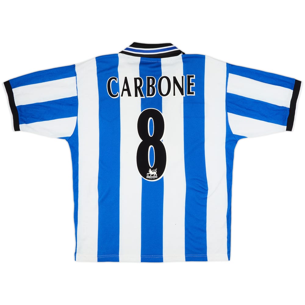 1997-99 Sheffield Wednesday Home Shirt Carbone #8 - 7/10 - (M)
