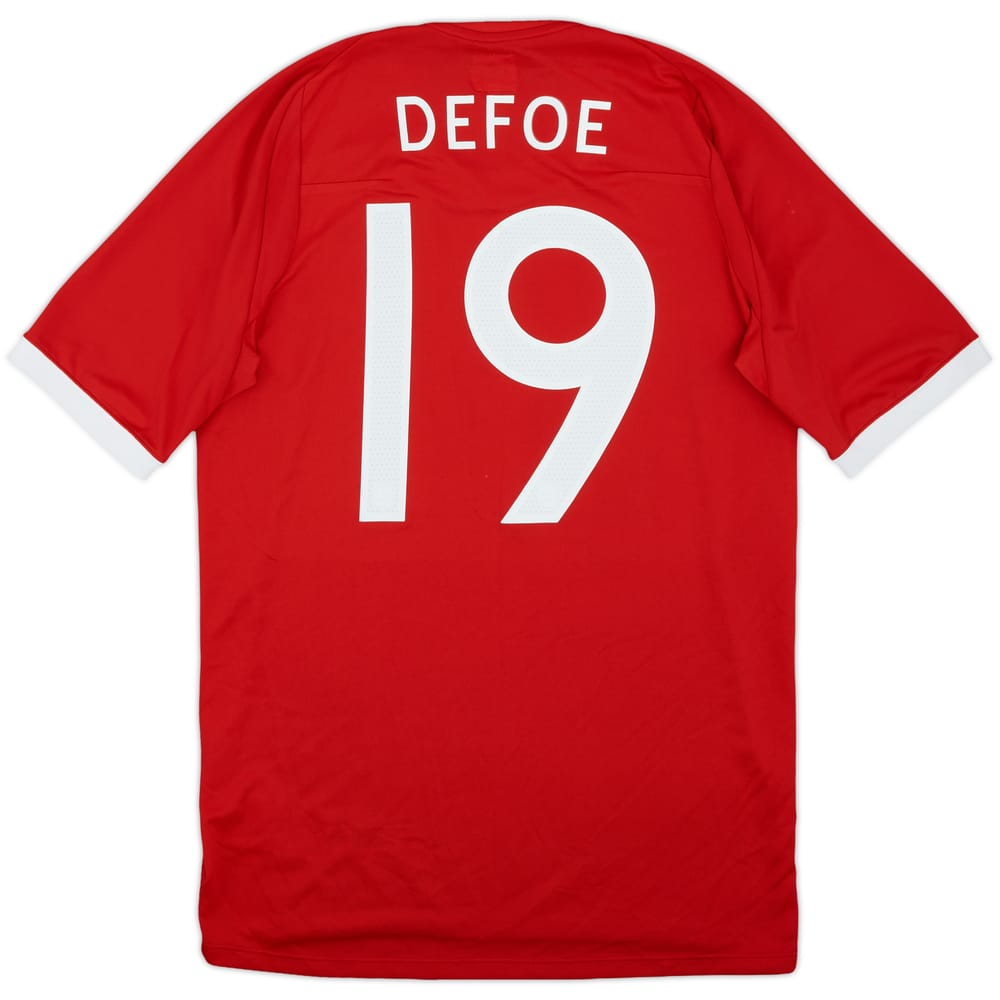 2010-11 England Away Shirt Defoe #19 - 7/10 - (M)