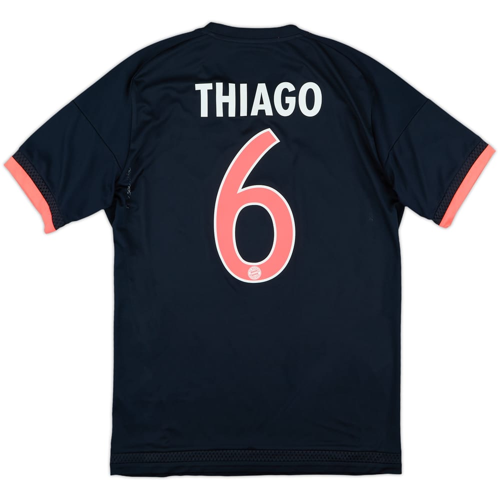 2015-16 Bayern Munich Third Shirt Thiago #6 - 6/10 - (S)