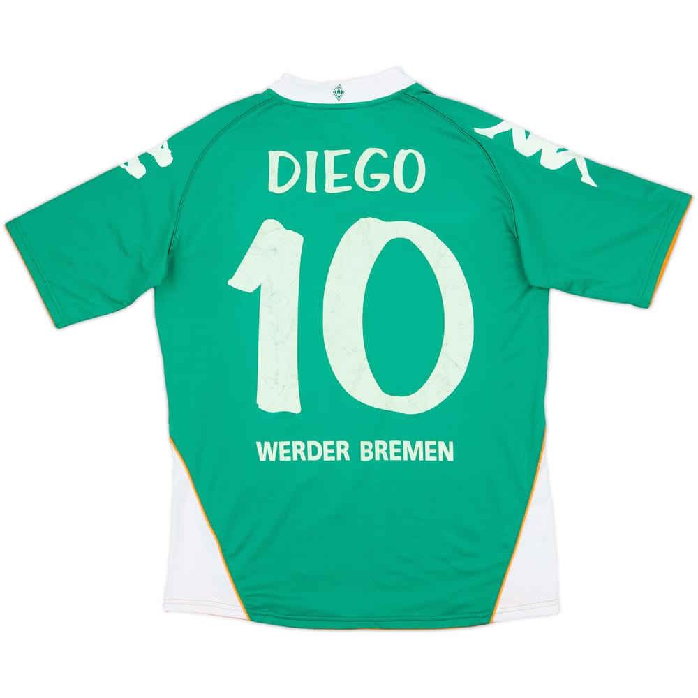 2007-08 Werder Bremen Home Shirt Diego #10 - 7/10 - (M)