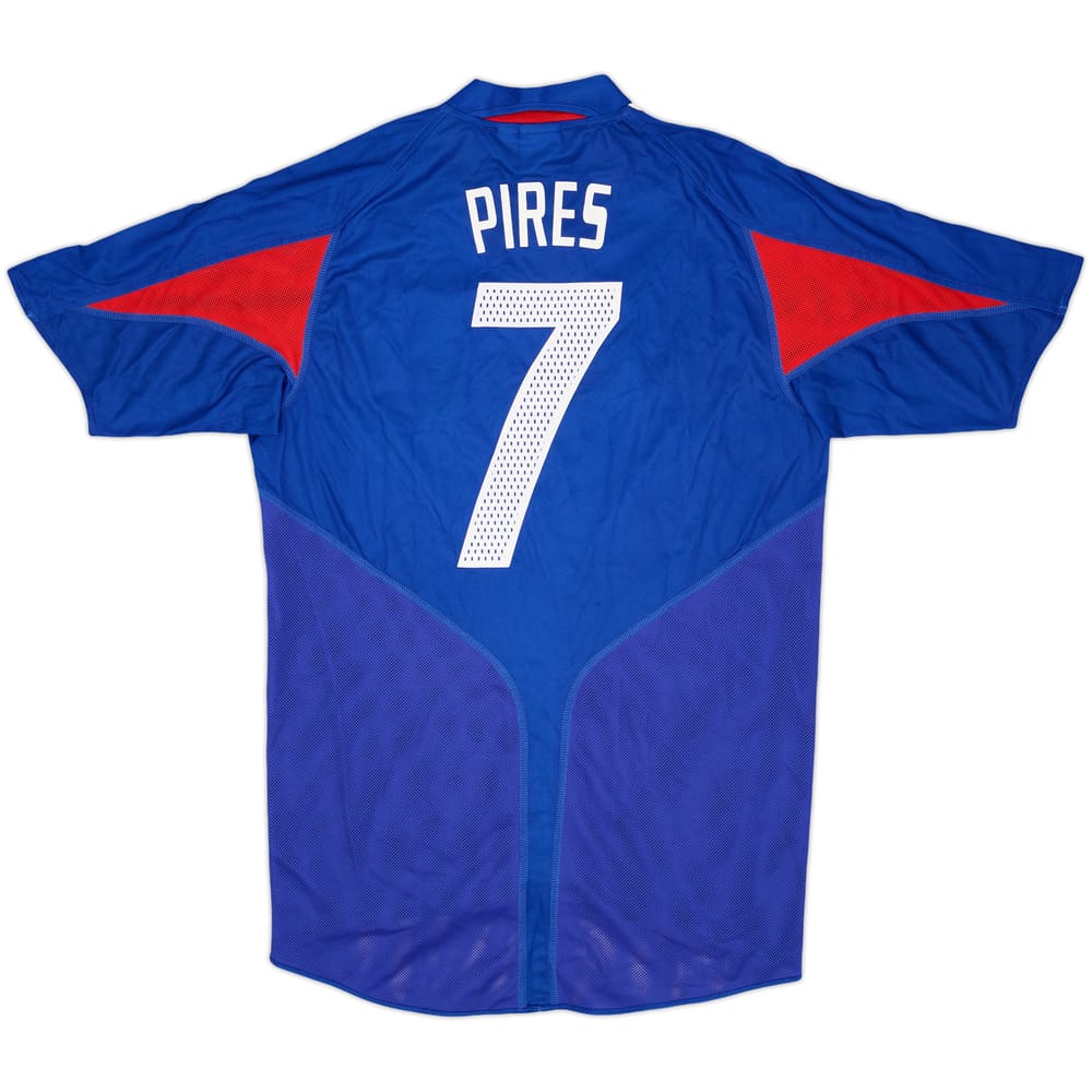 2004-06 France Home Shirt Pires #7 (S)