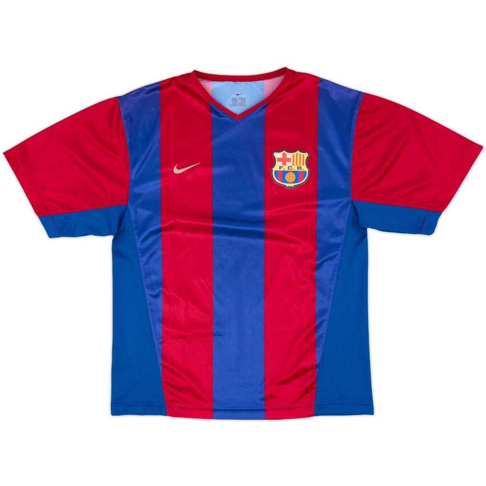 2002-03 Barcelona Basic Home Shirt - 9/10 - (S)