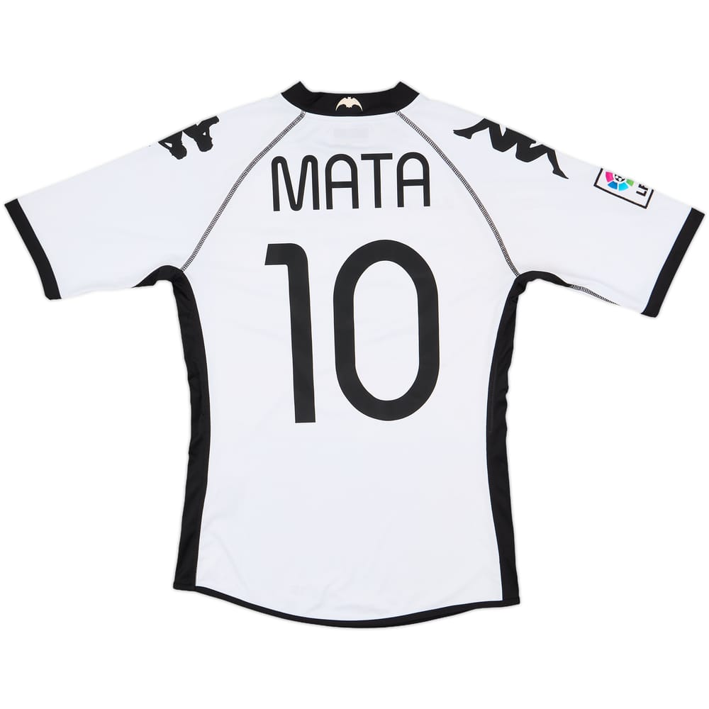 2010-11 Valencia Home Shirt Mata #10 - 10/10 - (S)