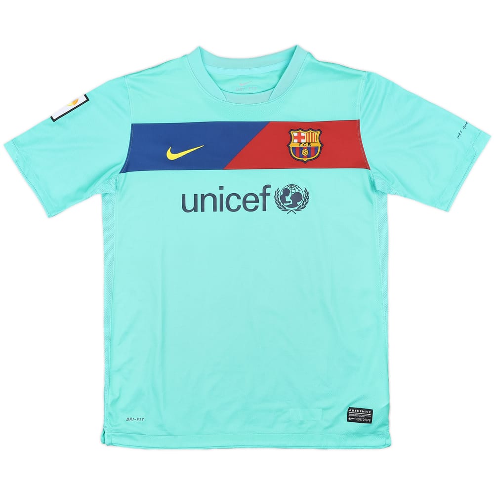 2010-11 Barcelona Away Shirt - 10/10 - (XL.Boys)