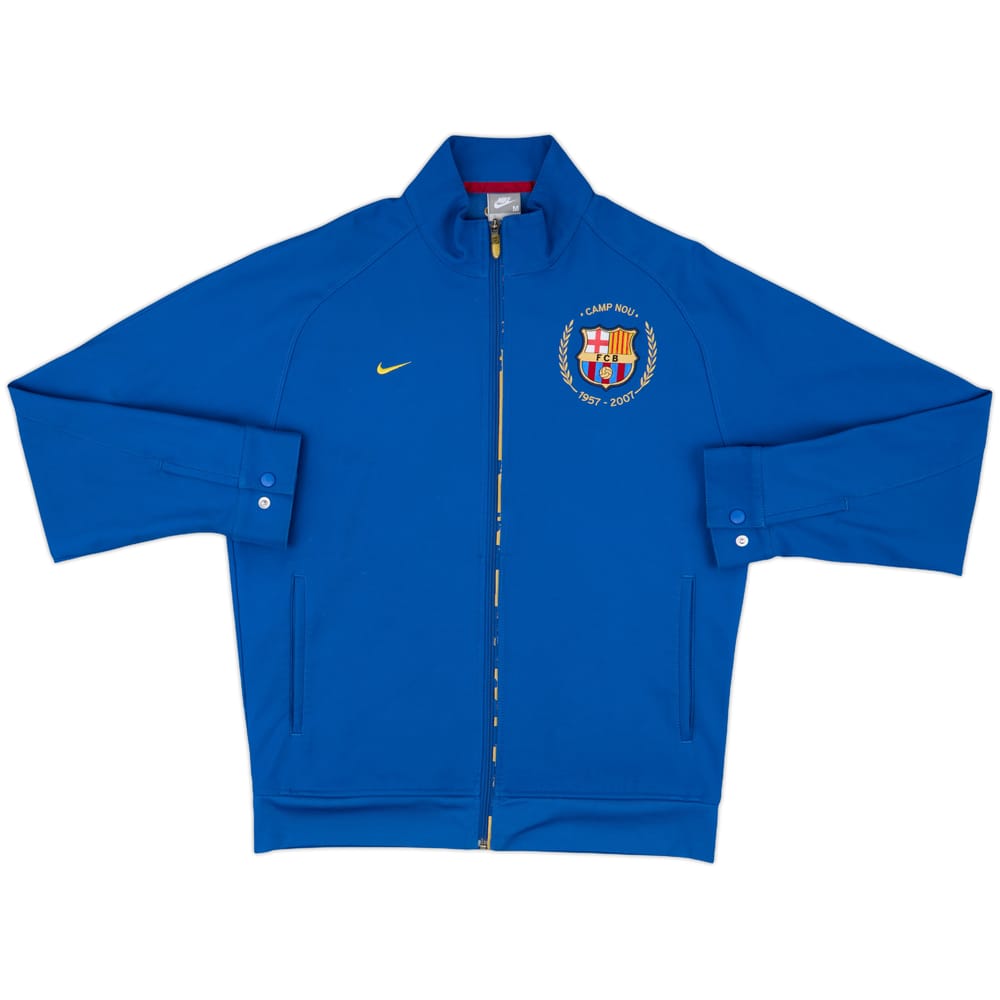 2007-08 Barcelona Nike Track Jacket - 8/10 - (S)