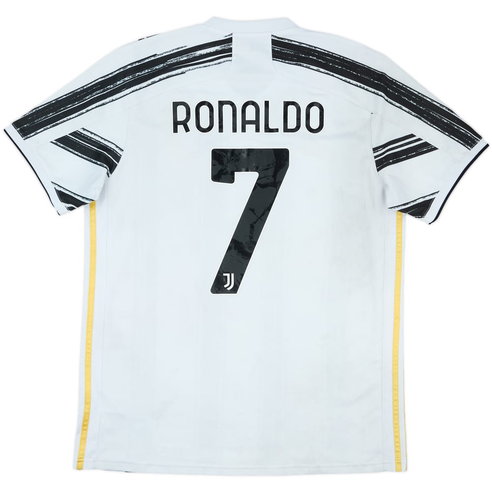 2020-21 Juventus Home Shirt Ronaldo #7 - 6/10 - (L)