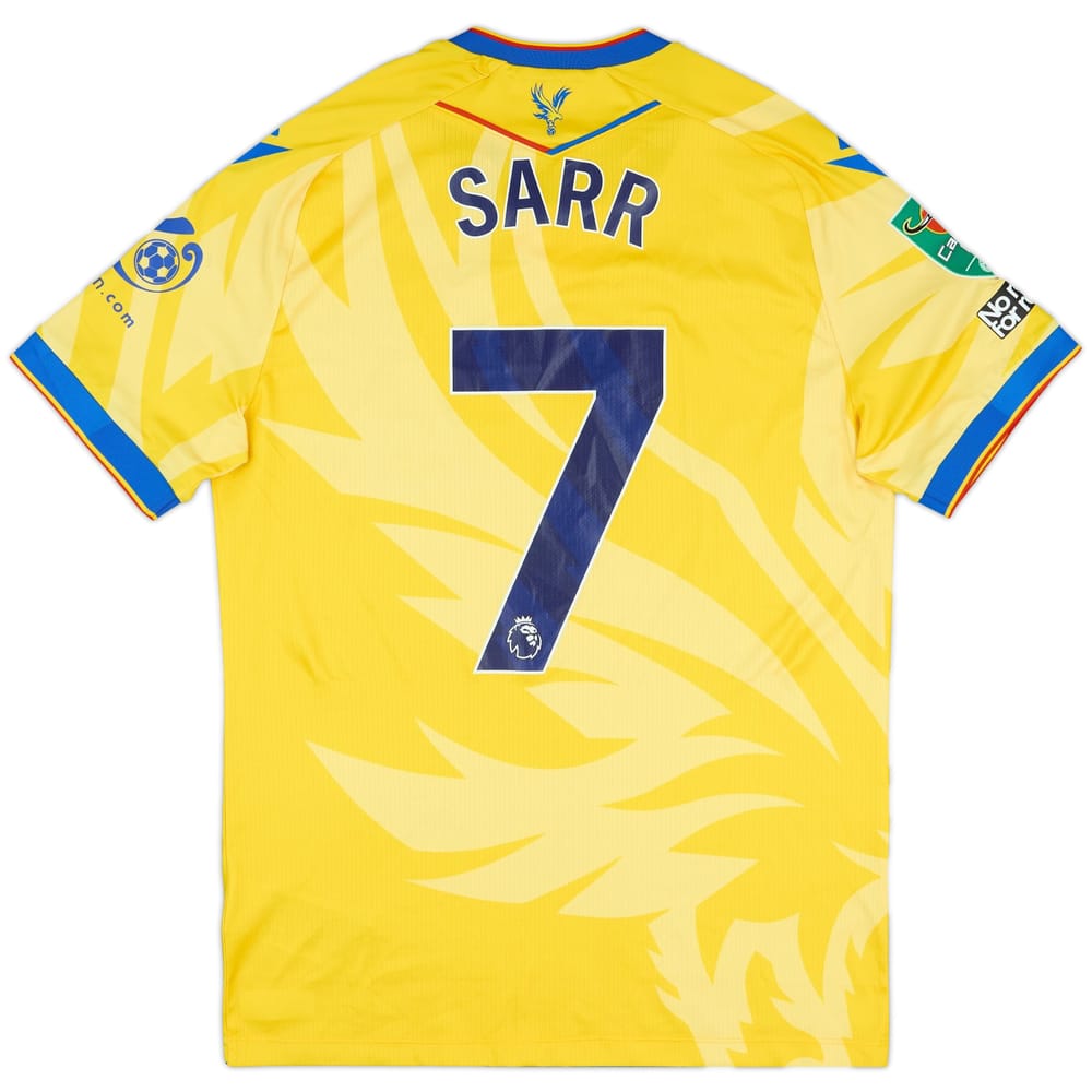 2024-25 Crystal Palace Match Issue Carabao Cup Away Shirt Sarr #7