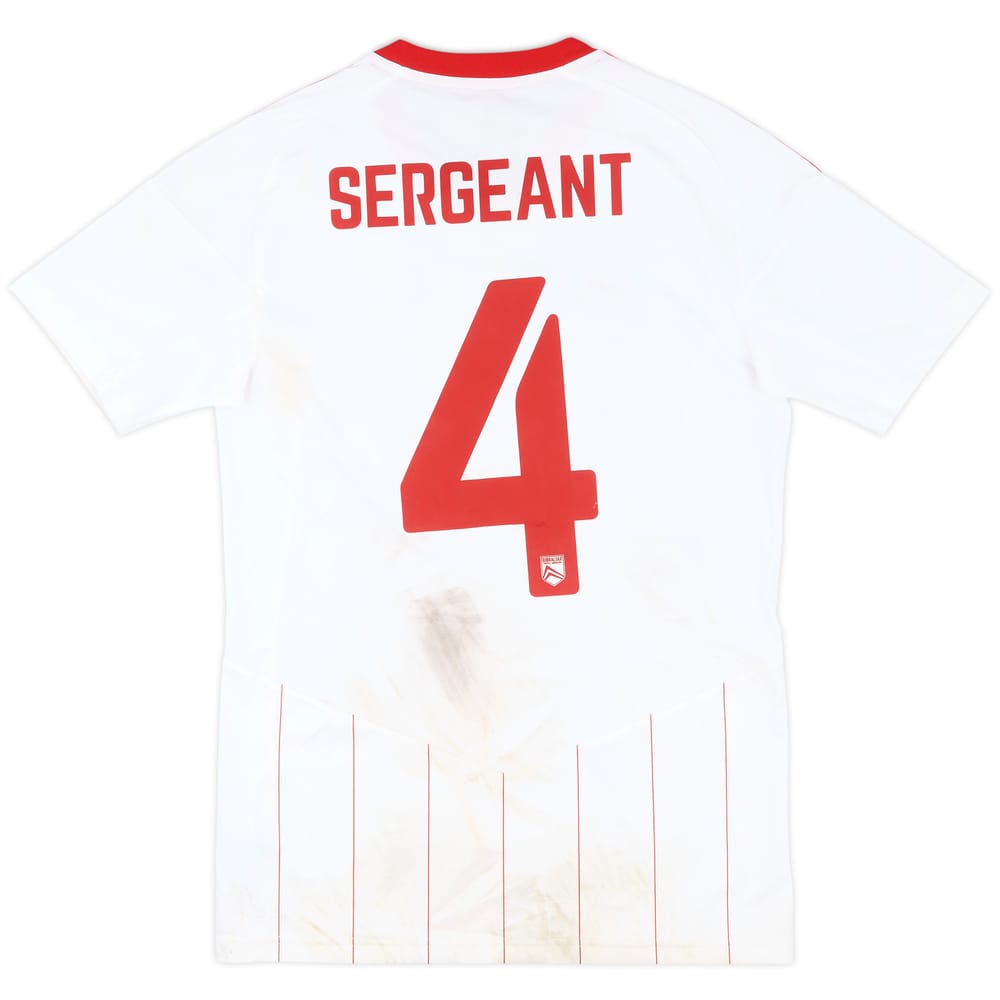 2024 Gibraltar Match Worn Away Shirt Sergeant #4