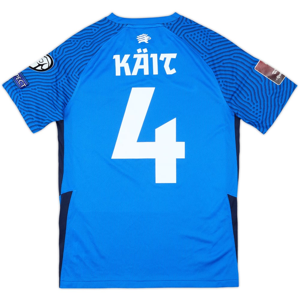 2021 Estonia Match Issue Home Shirt Kait #4