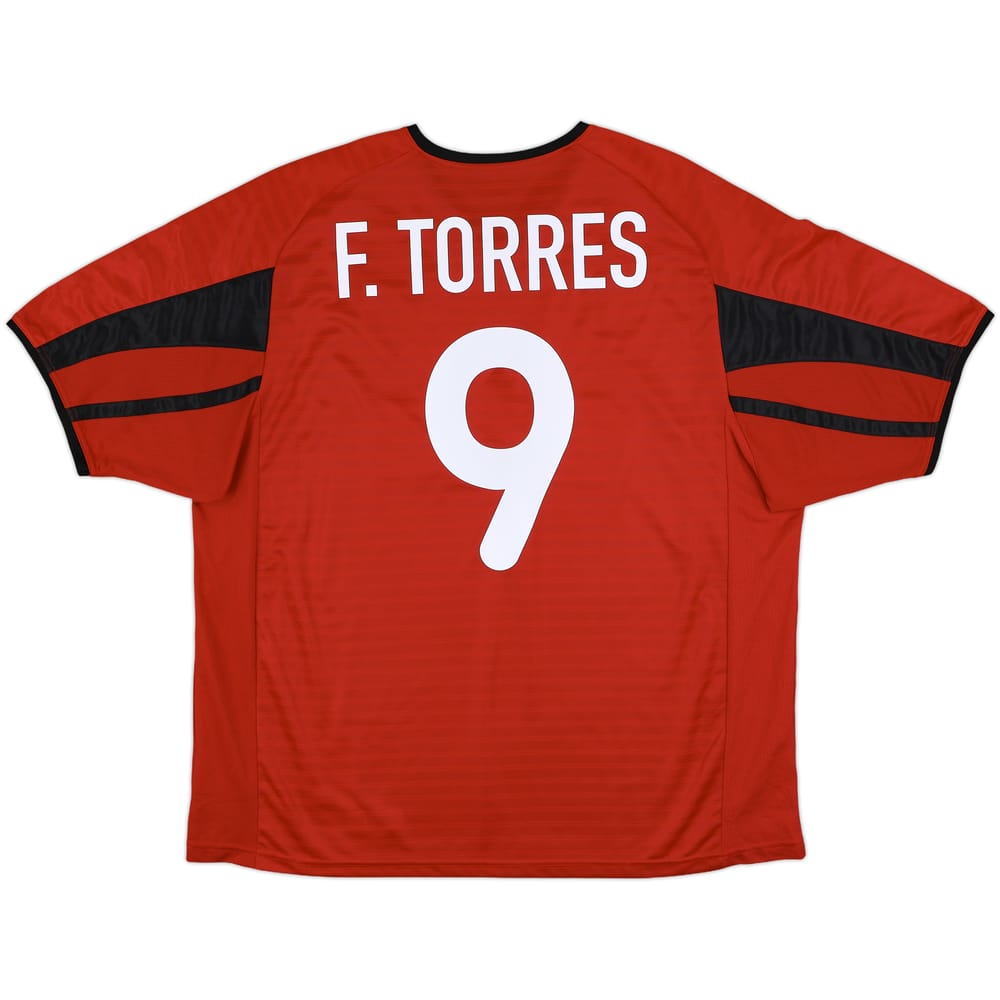 2001-02 Atletico Madrid Away Shirt F.Torres #9 - 9/10 - (XL)
