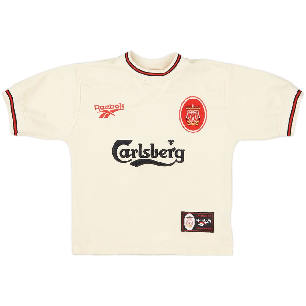 1996-97 Liverpool Away Shirt - 7/10 - (S.Boys)
