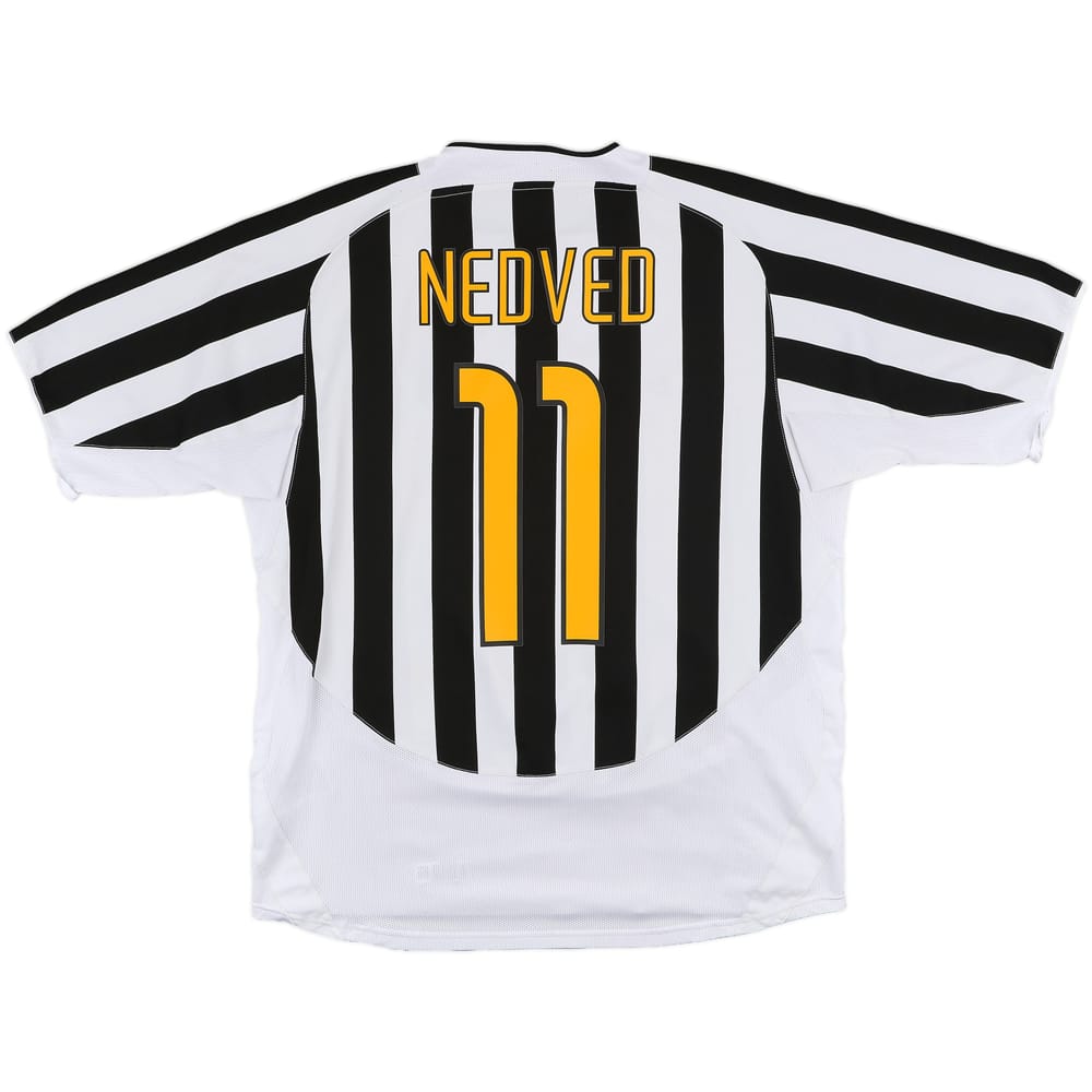 2003-04 Juventus Home Shirt Nedved #11 - 6/10 - (XL)