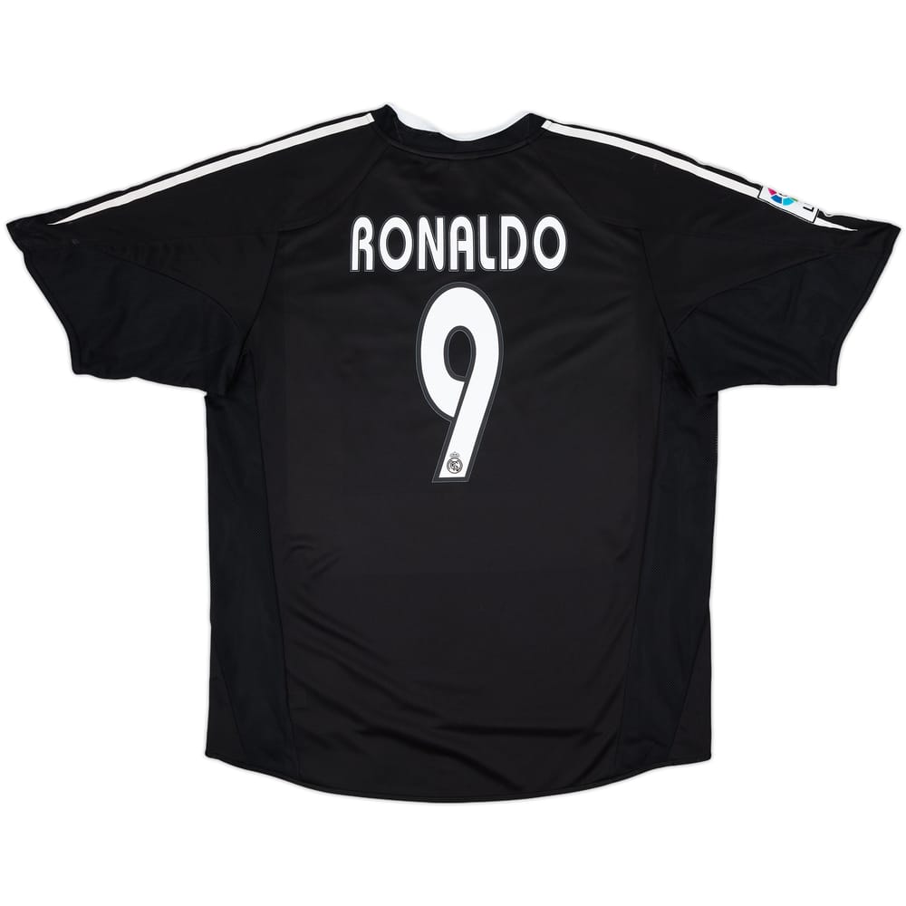 2004-05 Real Madrid Away Shirt Ronaldo #9 - 7/10 - (L)