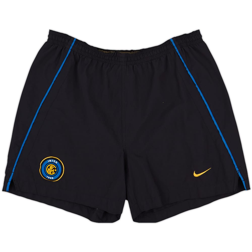 2000-01 Inter Milan Home Shorts - 8/10 - (L)