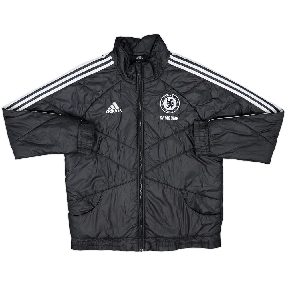 2011-12 Chelsea adidas Padded Bench Coat - 7/10 - (M/L)